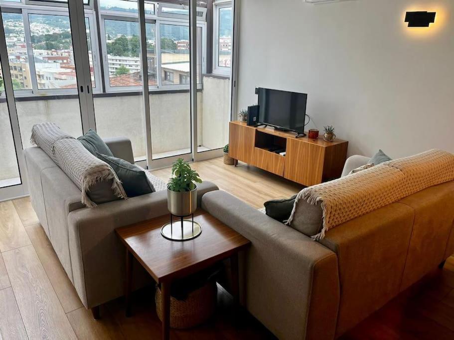 Flat Moderno E Central Em Braga Luaran gambar